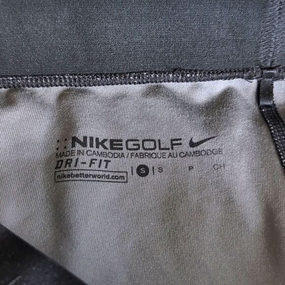 Nike Golf Gray And Black Dri-Fit Print Tights Size Small - Picture 11 of 13